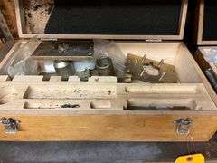 (6) Wood Boxes- Partially Full