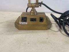 Brass Banker's Lamp