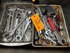 (2) Pans of Wrenches