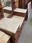 Victorian Vanity Dresser and Wash Stand