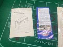 Casino Style Game Table Set