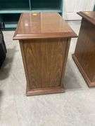 Wooden Two-Drawer File Cabinet