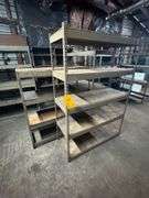 (9) Metal Shelves