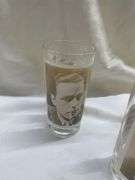 (6) Hollywood Legends Movie Star Glass Collection