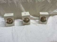 (3) Schmid Berta Hummel Christmas Ornaments