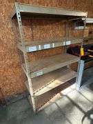 (3) Metal Shelves