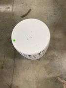 White Metal Side Table