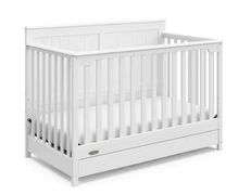 Graco Hadley Convertible Crib with Drawer - White