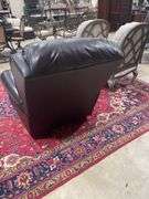 Jackson Furniture Industries Brown Leather Recliner Armchair
