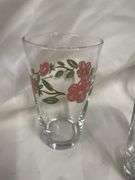 (12) Franciscan Pink Rose Tumbler Glasses