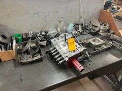 Group of Parts & Plates in Pans
