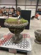 Large Concrete Garden Urn