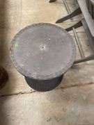 Outdoor Wicker-Style Side Table