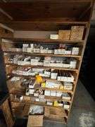Wood Shelf & All Contents of Parts