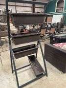Tiered Planter Stand with Four Planter Boxes