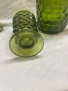 Indiana Glass Pitcher and (5) Tumblers