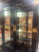 Wood and Glass Display Cabinet