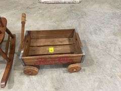 Pepsi-Cola Wooden Wagon