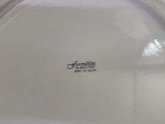 Formalities by Baum Bros Holly Berry China Set