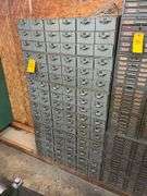 Metal Cabinets with Drawers for Parts