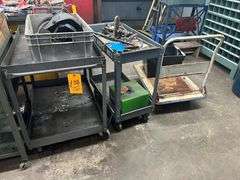 (3) Rolling Carts & Contents