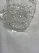 Assorted Glass Creamers and Decorated Tumbler