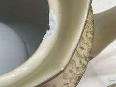 Assorted Decorative Bowls, Shoe, and Teapot