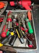 (5) Pans of Miscellaneous Tools, Pliers,
