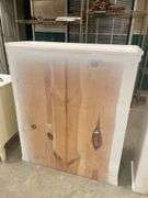 White Painted Wooden Bookcase