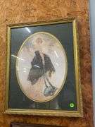 Framed Art Deco Style Print
