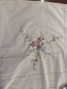 Embroidered Tablecloth, Napkins & Runner
