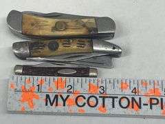(3) Pocket Knives