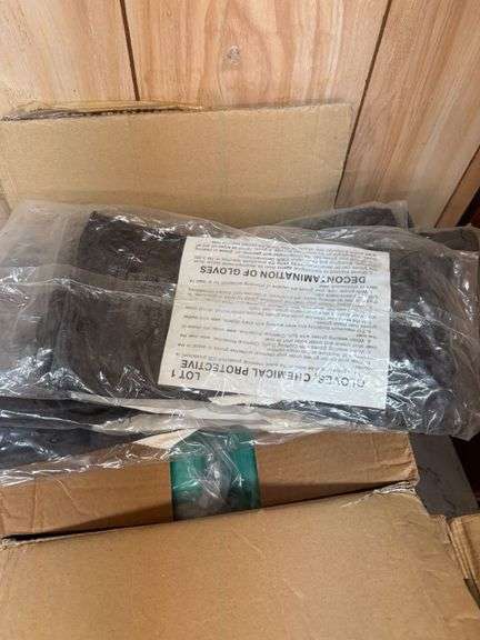 (3) Boxes of Unlined 22 Mil Nitrile 18" Gloves