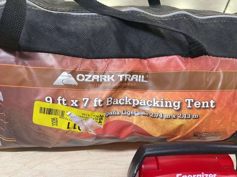 Backpacking Tent with LED Light