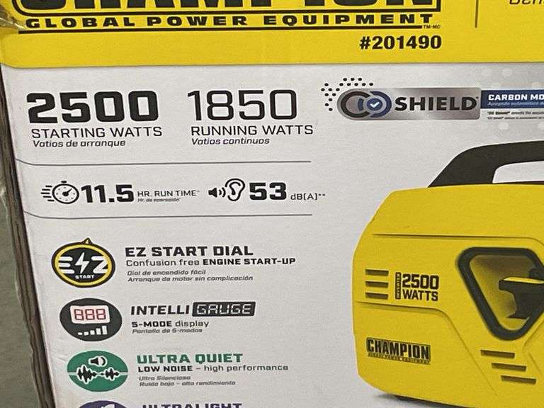 Champion 2500-Watt Inverter Generator