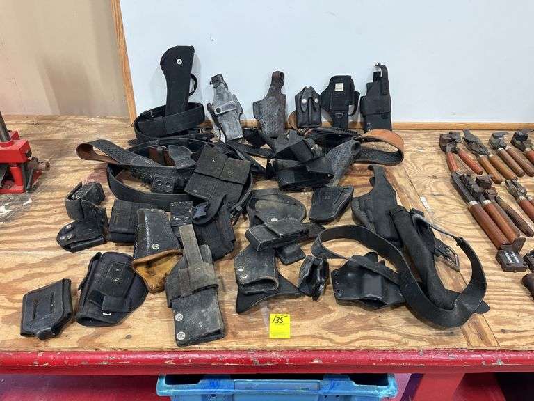 Group of Pistol Holsters and Belts