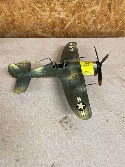 Decorative Metal Airplane Model image