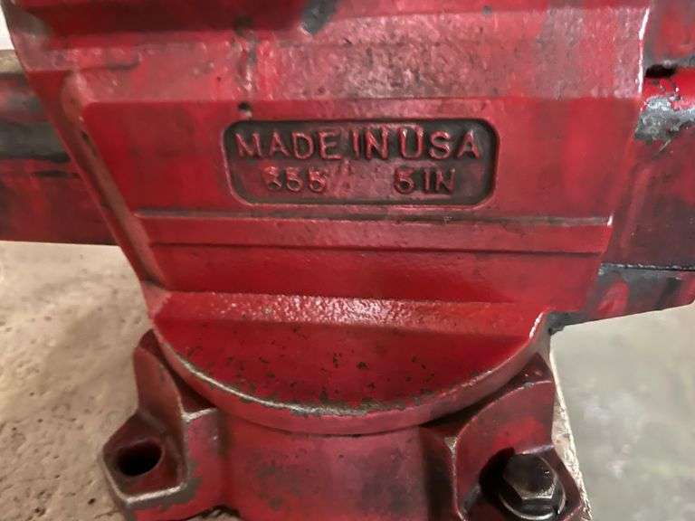 Wilton 5" Vise - Red