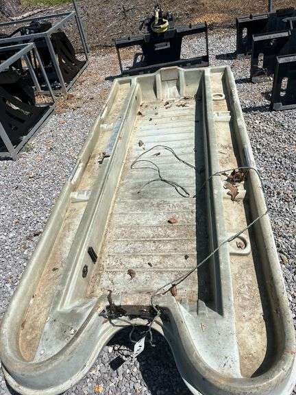 Two-Person Fiberglass Boat