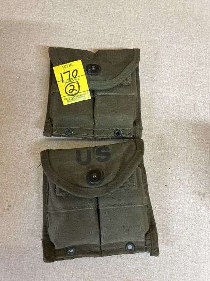 (2) Korean War 1951 Pocket Ammunition Magazines image