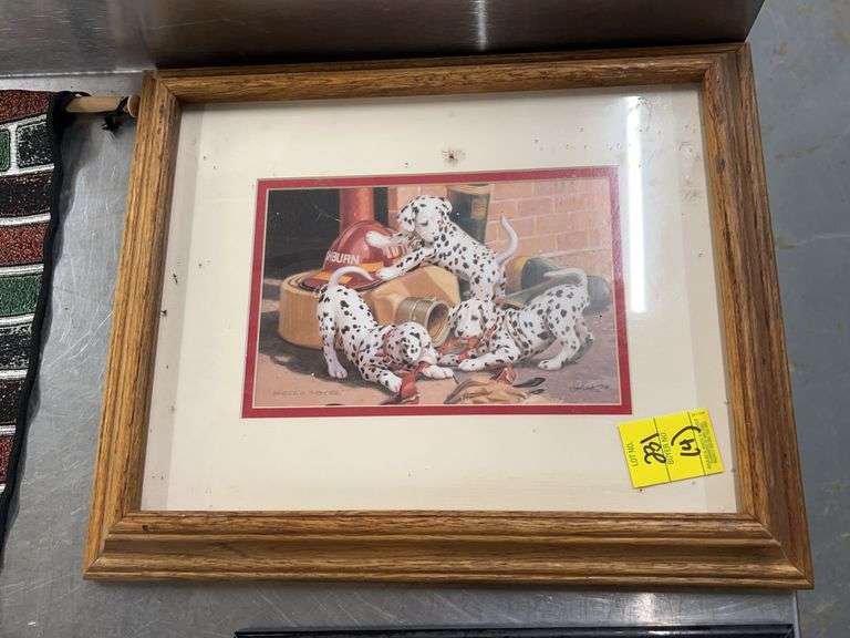 Fire/Dalmatian Art