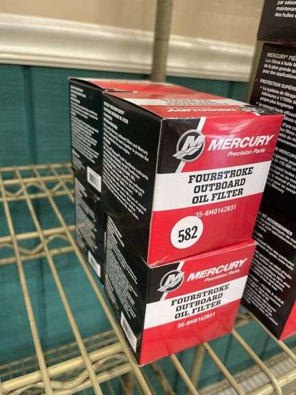 (4) Mercury Oil Filters image
