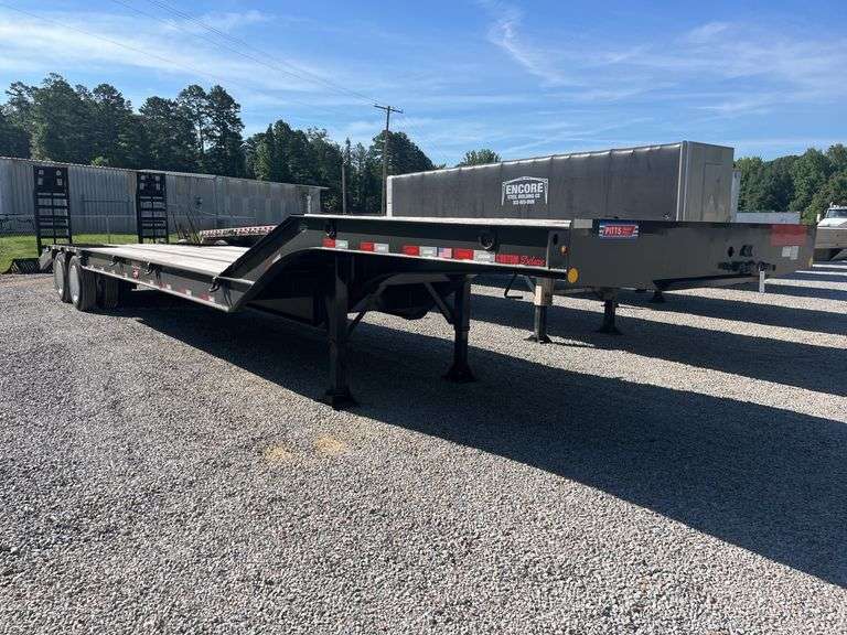 2024 Pitts 45 Ft. LB-35 Custom Deluxe Lowboy Trailer image