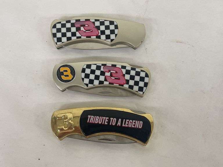 Dale Earnhardt #3 Tribute Pocket Knives image