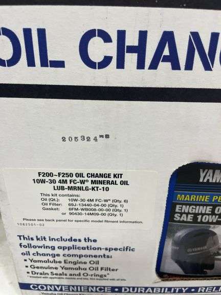 (2) Yamalube Oil Change Kits