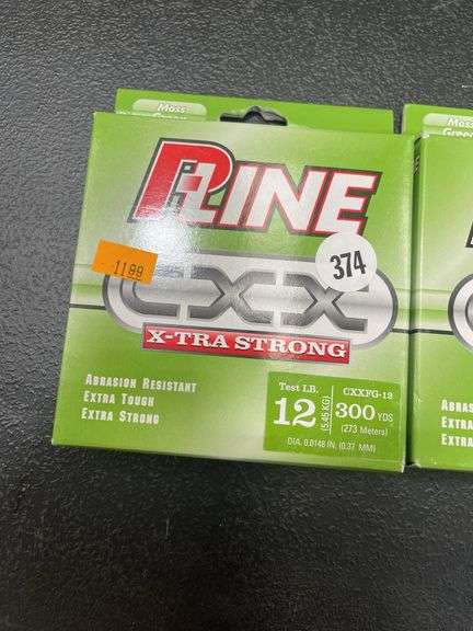 (2) 10 & (1) 12Lb. Test Fishing Line