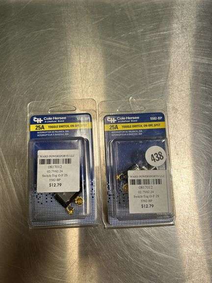 (2) Colehersee On-Off Toggle Switch