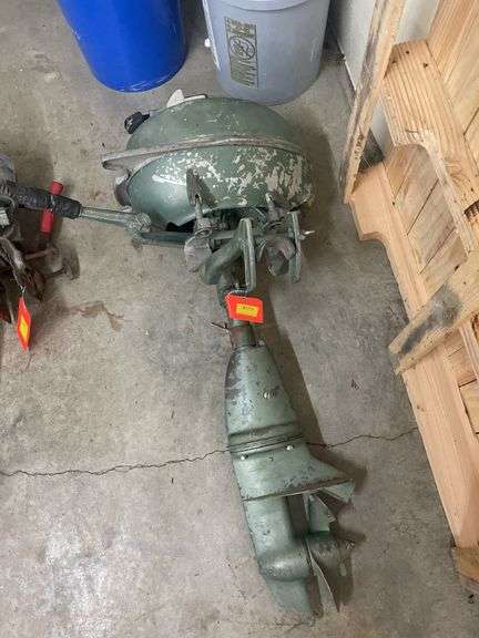 Vintage Outboard Boat Motor image