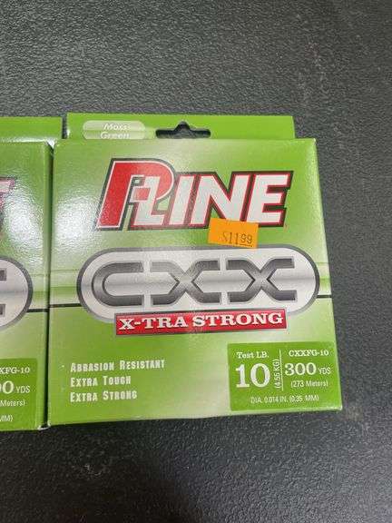 (2) 10 & (1) 12Lb. Test Fishing Line