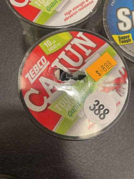 (3) 10 Lb Fishing Line Spools